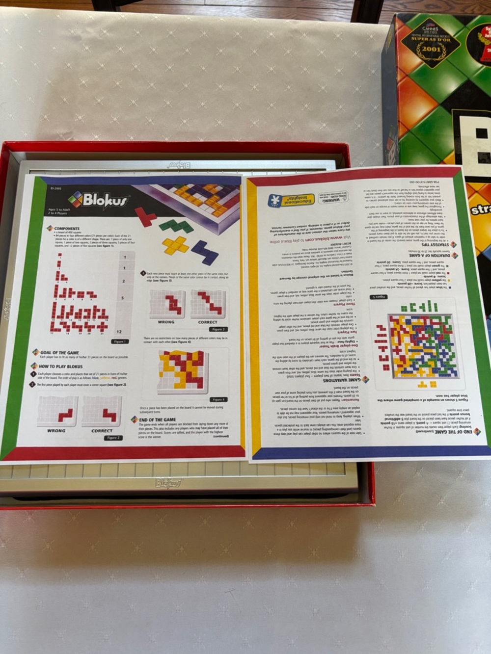 Blokus Game - Picture 2 of 6